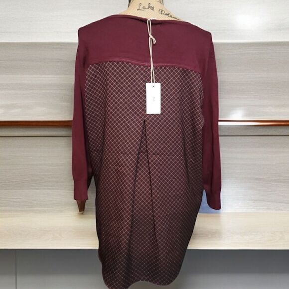 BLL New York Scoop Neck Sweater Size XL NWT - Picture 3 of 4